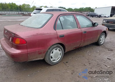 1999 Toyota Corolla Ve z USA, uszkodzony, nr VIN 1NXBR12E4XZ217871